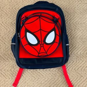 Sturdy Spiderman Backpack (15 in. Tall x 12 in. Wide)
